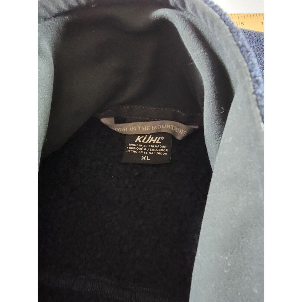 KUHL Men's Navy Blue Zip Pocket Sweatshirt - XL - Picture 7 of 9